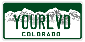YOURLVD  license plate in CO