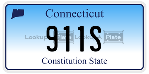 911S license plate in Connecticut