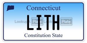 LITH license plate in Connecticut