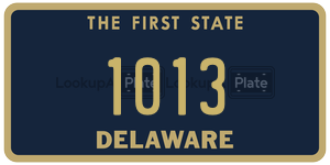 1013  license plate in DE