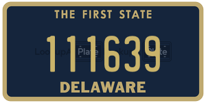 111639  license plate in DE