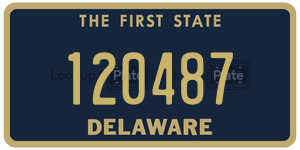 120487  license plate in DE