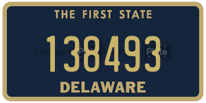 138493  license plate in DE