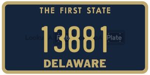 13881  license plate in DE