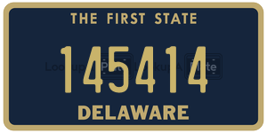145414  license plate in DE