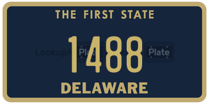 1488  license plate in DE