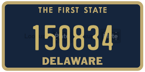 150834  license plate in DE