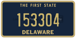 153304  license plate in DE