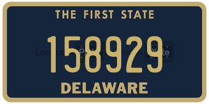 158929  license plate in DE