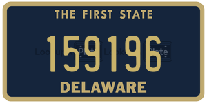 159196  license plate in DE