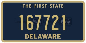 167721  license plate in DE