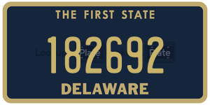 182692  license plate in DE