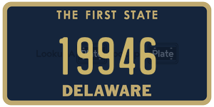 19946  license plate in DE