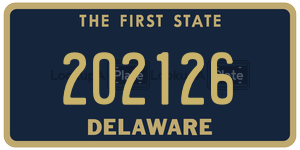 202126  license plate in DE