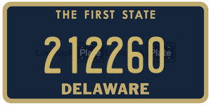 212260  license plate in DE