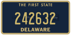 242632  license plate in DE