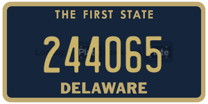 244065  license plate in DE