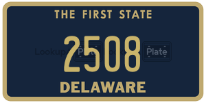 2508  license plate in DE