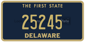 25245  license plate in DE