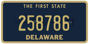 258786  license plate in DE