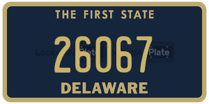 26067  license plate in DE