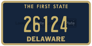 26124  license plate in DE