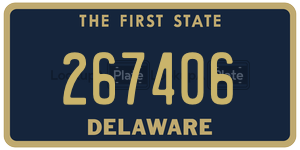 267406  license plate in DE