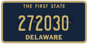 272030  license plate in DE