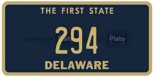 294  license plate in DE