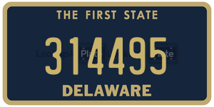 314495  license plate in DE