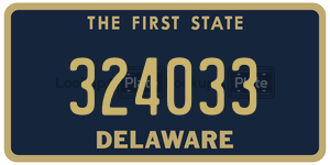 324033  license plate in DE