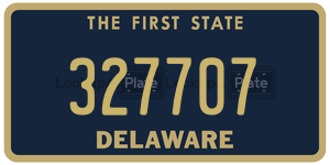 327707  license plate in DE