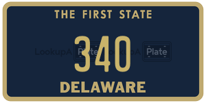 340  license plate in DE
