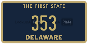 353  license plate in DE