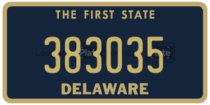 383035  license plate in DE