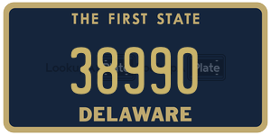 38990  license plate in DE