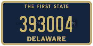 393004  license plate in DE