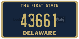43661  license plate in DE
