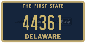 44361  license plate in DE