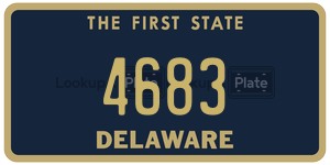 4683  license plate in DE