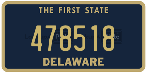 478518  license plate in DE