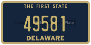 49581  license plate in DE