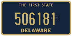 506181  license plate in DE