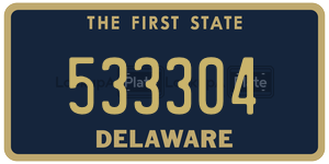 533304  license plate in DE