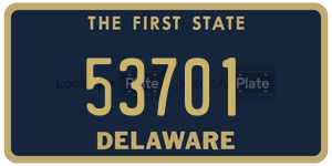 53701  license plate in DE