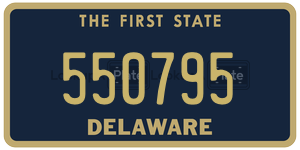 550795  license plate in DE