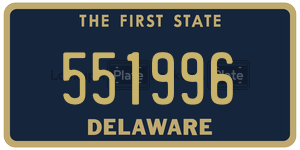 551996  license plate in DE