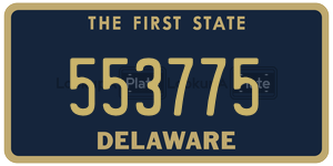 553775  license plate in DE