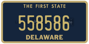 558586  license plate in DE