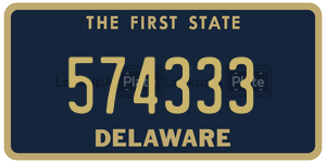 574333  license plate in DE